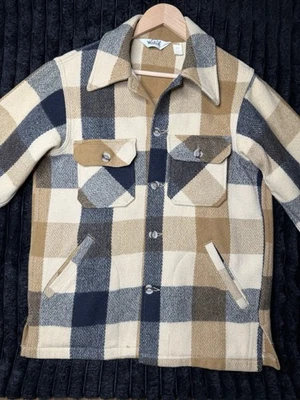 60s Woolrich Wool Coat Jacket Shirt Pristine Usa Made 31x30 medium - Image 1 of 4