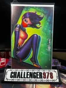 Edge of Spider-Verse #1 Nathan Szerdy SIGNIERT JUNGFRAU mit Echtheitszertifikat - Seide - Bild 1 von 1