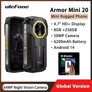 Original Ulefone Armor Mini 20 4G 4.7" Rugged Phone 64MP Night Camera Smartphone - Picture 1 of 12