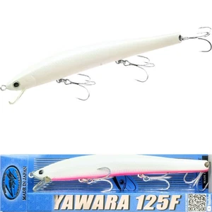 LUCKY CRAFT SW FlashMinnow 125 YAWARA F - 711 Super Glow Cherry Berry - Imagen 1 de 5