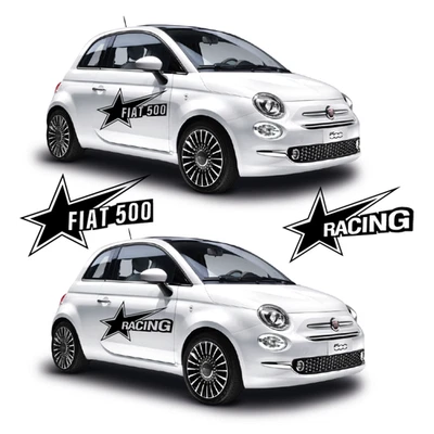 calcomanías laterales StarRacing Fiat 500 Foto 1 de 2
