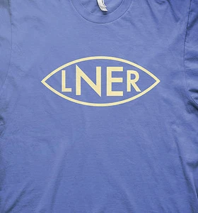 LNER steam train model railways BR train t shirt - Picture 1 of 1