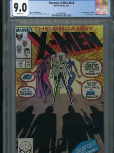 Uncanny X-Men #244 (1er Jubileo) CGC 9,0 WP - Imagen 1 de 3
