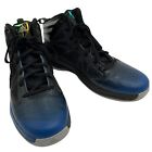 Adidas Sprint Web Men's Blue Black Mid Top Athletic Basketball Sneaker Size 9 