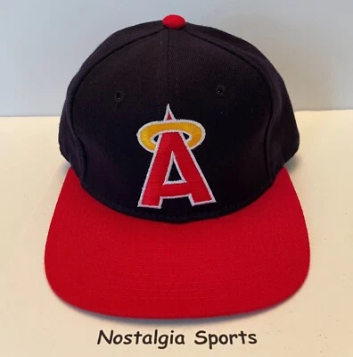 Vintage ANAHEIM ANGELS SPORTS SPECIALTIES Pro HAT Wool NEW Old Stk FITTED 6-5/8 - Image 1 of 4