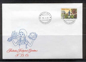 Finland E07 FDC 1982 1v Garden Plants Fruits - Picture 1 of 1