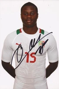 SENEGAL & MILLWALL: MAGAYE GUEYE SIGNED 6x4 PORTRAIT PHOTO+COA - Picture 1 of 1