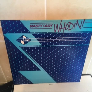 Whodini Nasty Lady 12" vinyl UK Jive 1985 in pic sleeve JIVET58 - Picture 1 of 1