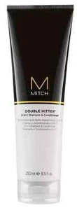 NEW PAUL MITCHELL MITCH BARBER DOUBLE HITTER 2-IN-1 SHAMPOO & CONDITIONER 8.5 OZ - Picture 1 of 4