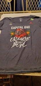 Oklahoma Sooners NCAA Nike Womens 2018 Capital One Orange bowl football shirt L  - Picture 1 of 4