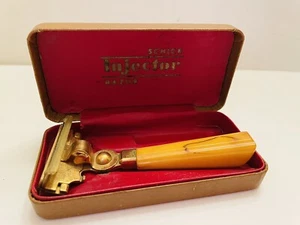 Vintage 1940's Schick Injector Razor Bakelite IOB - Picture 1 of 9