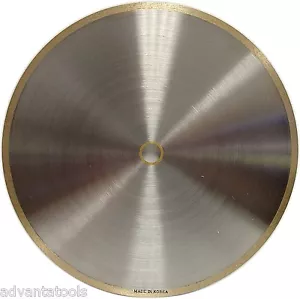 "Lama lapidaria diamante anello continuo legame metallo sinterizzato 8"" x 0,032"" - 1/2" - Foto 1 di 2