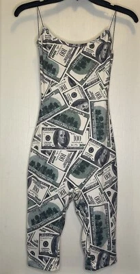 Mameluco sin respaldo Fashion Nova talla XS verde combo It’s All About The Money nuevo con etiquetas Foto 1 de 4