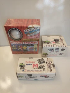 Vintage Sealed Baseball Boxes, 2 Classic Best, 1 w/ Ball & Packs - Picture 1 of 4