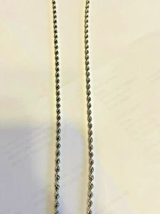 Stainless Steel 22" Rope Chain - Picture 1 of 2