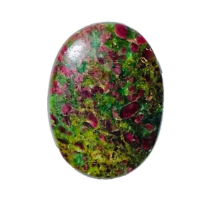 Ruby Fuschite gemstone Natural Ruby Kyanite Cabochon Loose Stone 51 Ct. ME-13201 - Picture 1 of 3