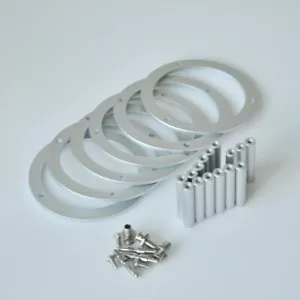 1pc 6550 2A3 845 Silver Tube Guard Protector Cover for Audio Amplifier - Picture 1 of 4