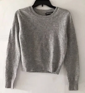 Naadam grau Kaschmir �� weicher Strick Rundhals Langarm Pullover NEU - Bild 1 von 3