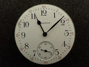 VINTAGE 16 SIZE WALTHAM O.F. POCKET WATCH MOVEMENT GRADE 610 - NOT RUNNING - Picture 1 of 2