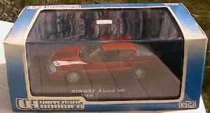 ALPINE RENAULT V6 TURBO MILLE 1000 MILES 1/43 ROUGE RED UNIVERSAL HOBBIES ROSSO