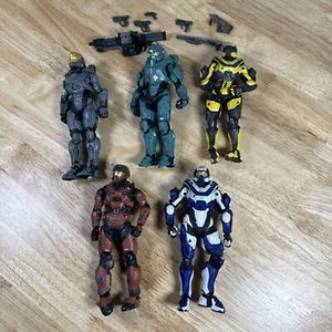 LOT of 5 McFarlane Toys HALO REACH Spartans Action Figure LOT - Picture 1 of 11