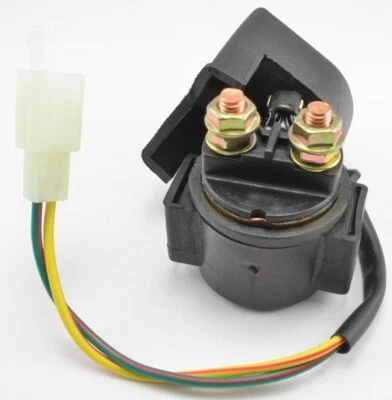 New Starter Solenoid Relay Fits KAWASAKI 250 CSR/LTD KZ250L Belt/D/C - Image 1 of 2