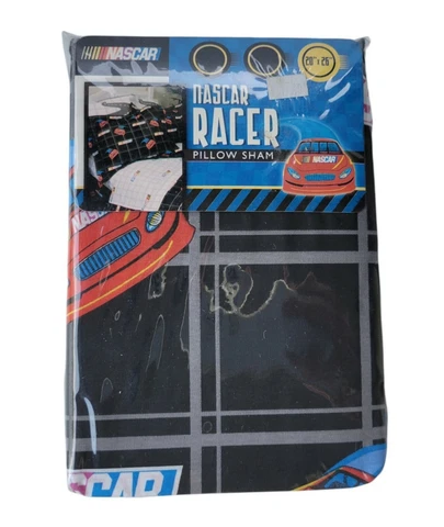Nascar Racer Bedding Car 20" X 26" ONE New Pillow Sham 2006 Springs Global Cover