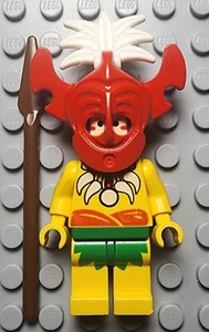 Lego Pirate Minifigure PI068 Islander King Kahuka - Picture 1 of 5