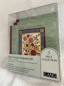 Journal Address Book Photo Album 3 Piece Set Susan Winget Art & Bible Verse Lang - Picture 1 of 7