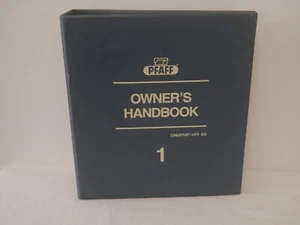 PFAFF Owner's Handbook Creative 1473 CD Volume 1 in Gray Binder (1D2) - Picture 1 of 8