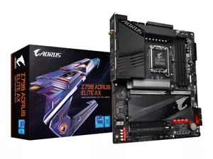 Placa madre Intel ATX GIGABYTE Z790 AORUS ELITE AX DDR5 (reacondicionada de fábrica) - Imagen 1 de 5