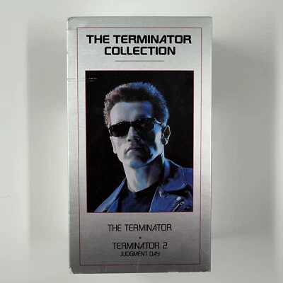 The Terminator Collection  VHS 2 Tape Set 1st Edition 1st Print VG Condition - Image 1 of 3
