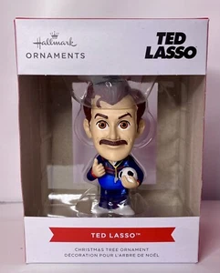 Ted Lasso 2023 Hallmark Ornament Christmas Tree Soccer Ball Parks & Rec NEW - Picture 1 of 5