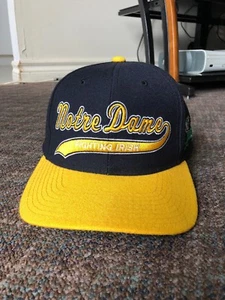 vintage notre dame Script starter Snapback - Bild 1 von 12