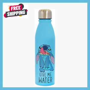Disney Stitch Aluminum Water Bottle 600Ml – Official Merchandise by Polar Gear,