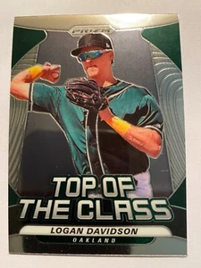 2020 Prizm Top of the Class #TOC-29 Logan Davidson - Oakland A's - Picture 1 of 1
