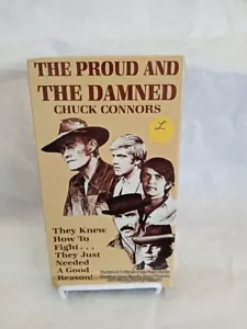 The Proud and the Damned Chuck Connors VHS - Picture 1 of 3