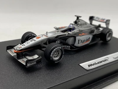 McLaren MP4-16 David Coulthard F1 Formule 1 Hotwheels 1:43 Diecast - Immagine 1 di 4
