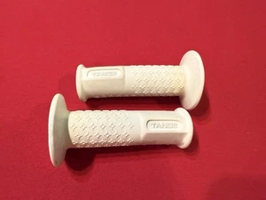 TANGE SK 115 WHITE GRIPS OLD SCHOOL BMX GT HUTCH GJS JMC OAKLEY SK-115 - Picture 1 of 7