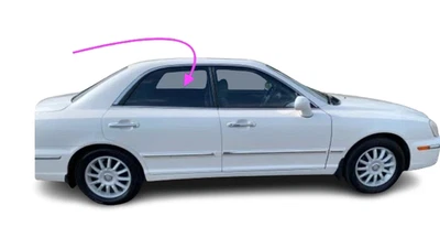 Fits:01-2005 HYUNDAI XG300 XG350 4D Sedan Rear Right Passenger Door Window Glass - Image 1 of 4
