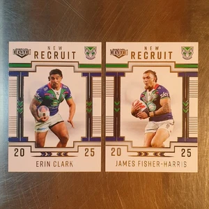 2025 NRL Elite New Recruit New Zealand Warriors Team Set (2 Cards) - Picture 1 of 2