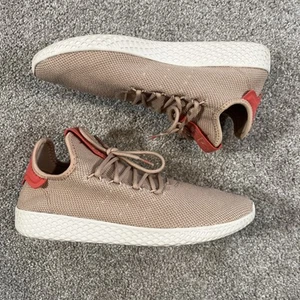 Adidas Pharrell Williams Tennis Athletic Run HU Pearl-Ash Shoes Mens Size 10 - Foto 1 di 9
