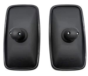 2x Außenspiegel Seitenspiegel Bagger Traktor Baumaschinen Univ 285x150mm, ø15-28 - Bild 1 von 11