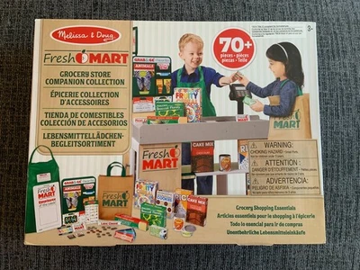 НОВЫЙ набор Melissa & Doug Fresh Mart 70+ шт. продуктовый магазин компаньон коллекция - Изображение 1 из 4