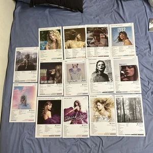 14 Unframed TAYLOR SWIFT Album Cover Canvas Posters 8x12 Swifties Pop Country - Picture 1 of 15