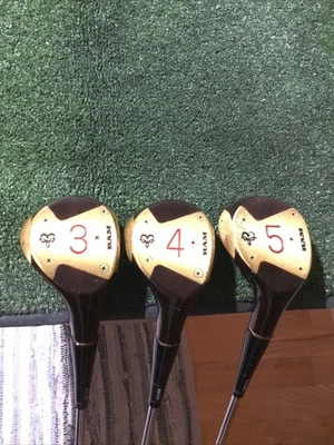RAM Lady Craigton Woods Set (3W, 4W, 5W) RAM Lite Ladies Steel Shafts *VGC* - Image 1 of 4