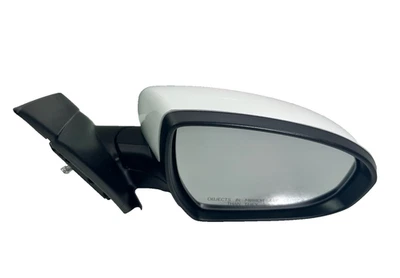 2019-2021 HYUNDAI TUCSON FRONT RIGHT SIDE DOOR REAR VIEW MIRROR OEM WHITE NEW - Image 1 of 4