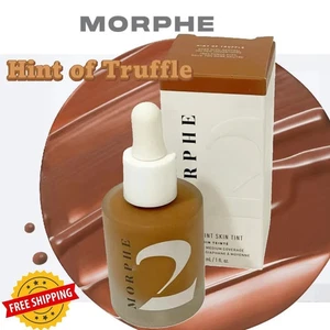 Morphe 2 Hint Hint Skin Tint ~ HINT OF TRUFFLE (Deep Golden Neutral) 1oz NIB $28 - Picture 1 of 5