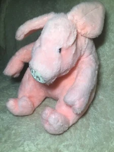 VINTAGE 1987 RICHS RICH’S PRISCILLA PINK PIG plush 11.5” Francesca Hoerlein - Picture 1 of 4