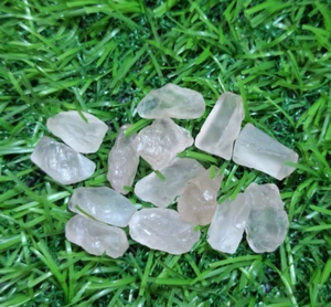 Ultimate Rare14 Pcs Lot Rose Quartz Raw Size 13-17 MM Loose Gemstone For Jewelry - Picture 1 of 4